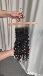 Cambodian Virgin Burmese Curly 5*5 hd closure lace