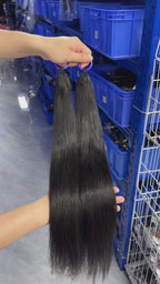 Feather Crochet Hair Yaki Straight 50gram each pack