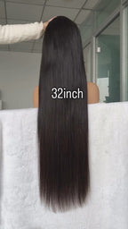 Affordable Straight 13*4 HD full premake wig 210 density