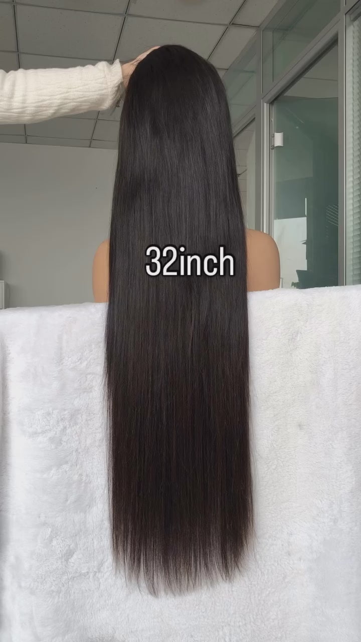 Affordable Straight 13*4 HD full premake wig 210 density
