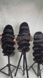 Affordable Body Wave 13*4 HD full premake wig 210 density
