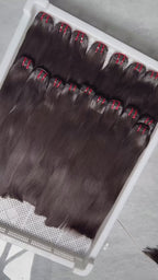 Raw Vietnamese Double Drawn Bundles Straight