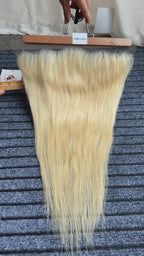 #613 Raw Vietnamese Straight 13*4  HD Lace Thin and Invisible