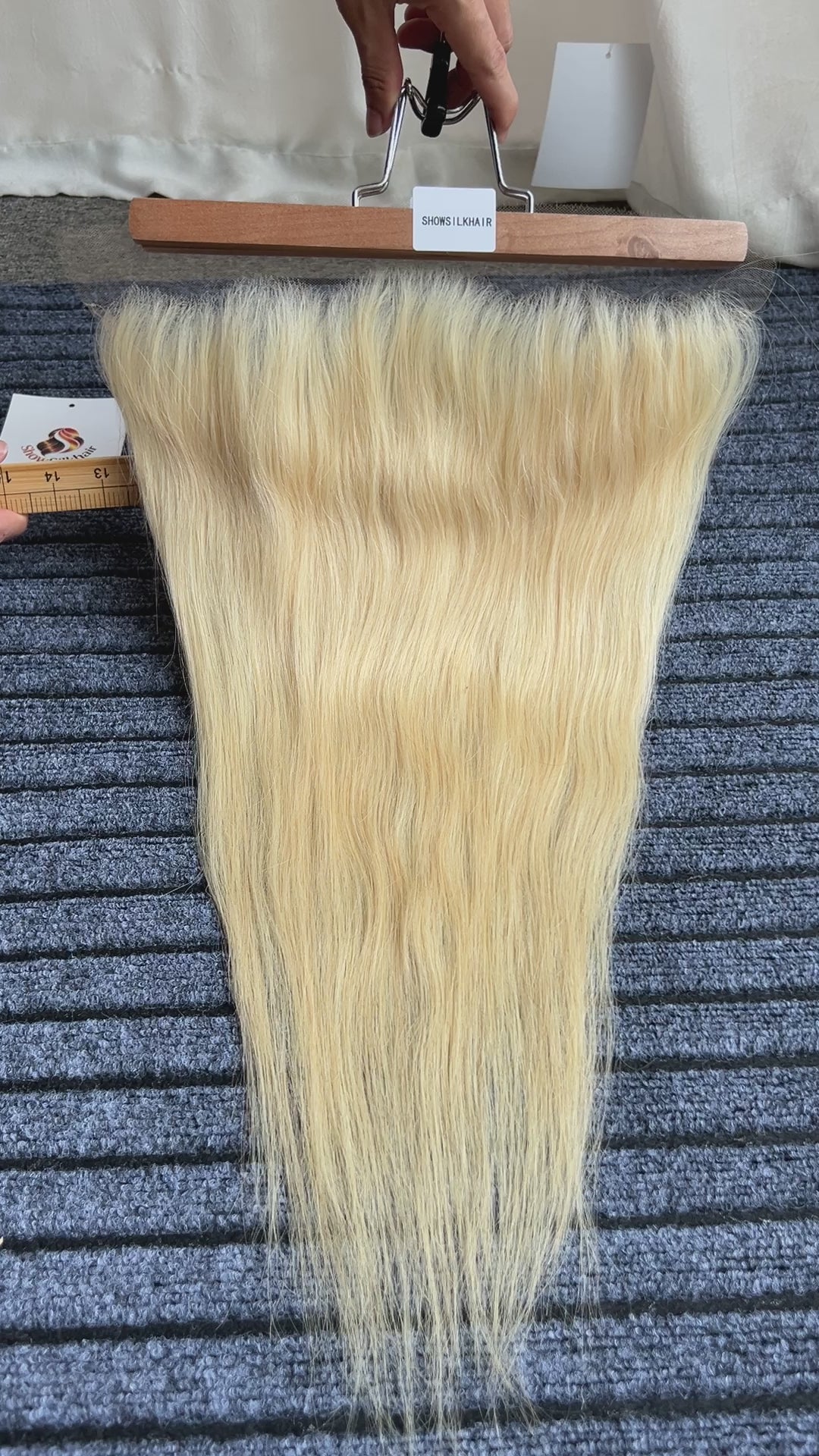 #613 Raw Vietnamese Straight 13*4  HD Lace Thin and Invisible