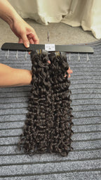 RAW Seamless Clip In Water Wave 110gram 6pcs each pack