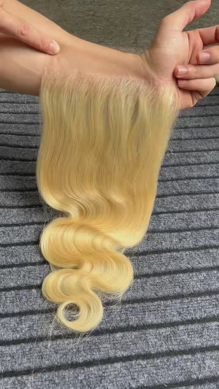 #613 Raw Vietnamese Body Wave 4*4  HD Lace Thin and Invisible