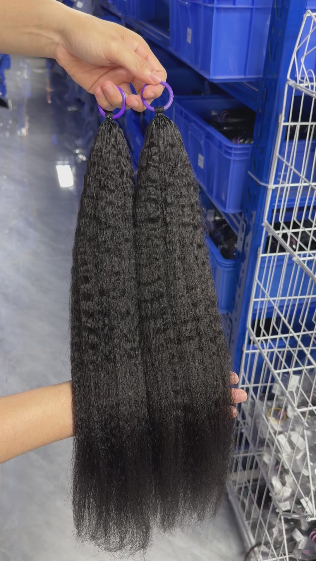 Feather Crochet Hair Kinky Straight 50gram each pack