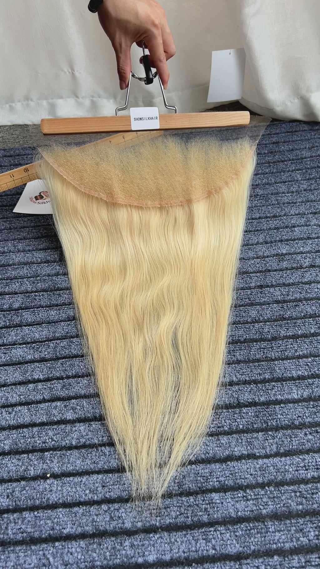 #613 Raw Vietnamese Straight 13*4  HD Lace Thin and Invisible