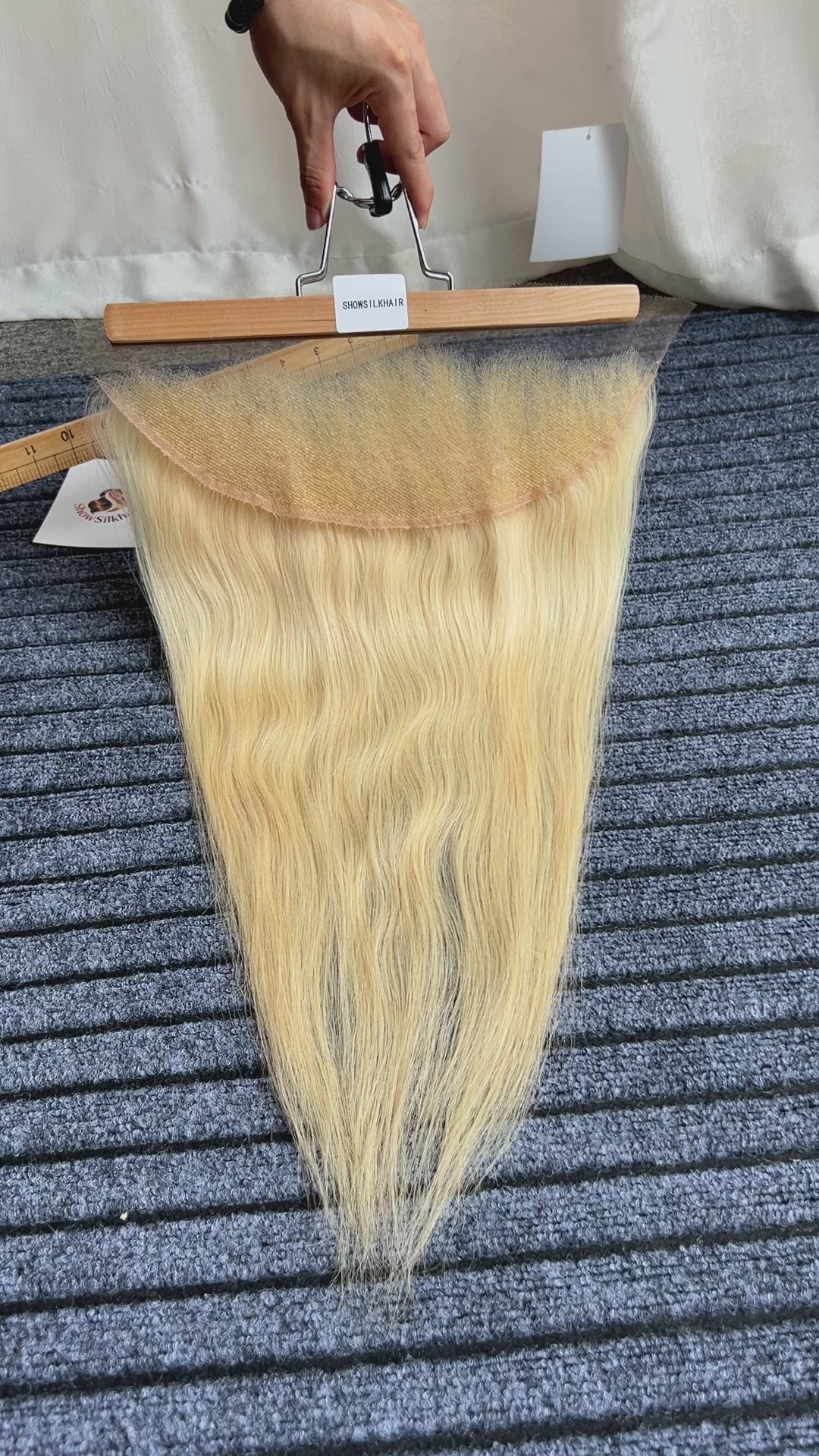 #613 Raw Vietnamese Straight 13*4  HD Lace Thin and Invisible