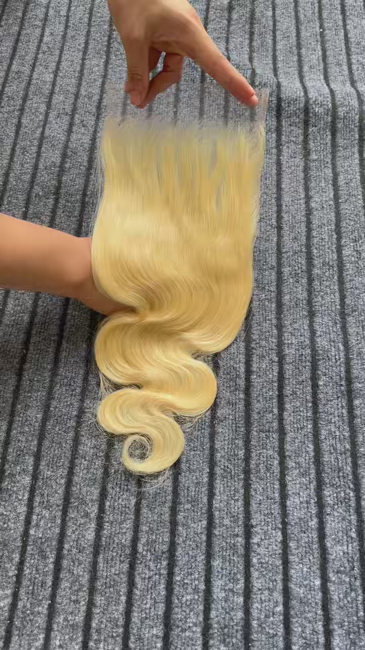 #613 Raw Vietnamese Body Wave 4*4  HD Lace Thin and Invisible