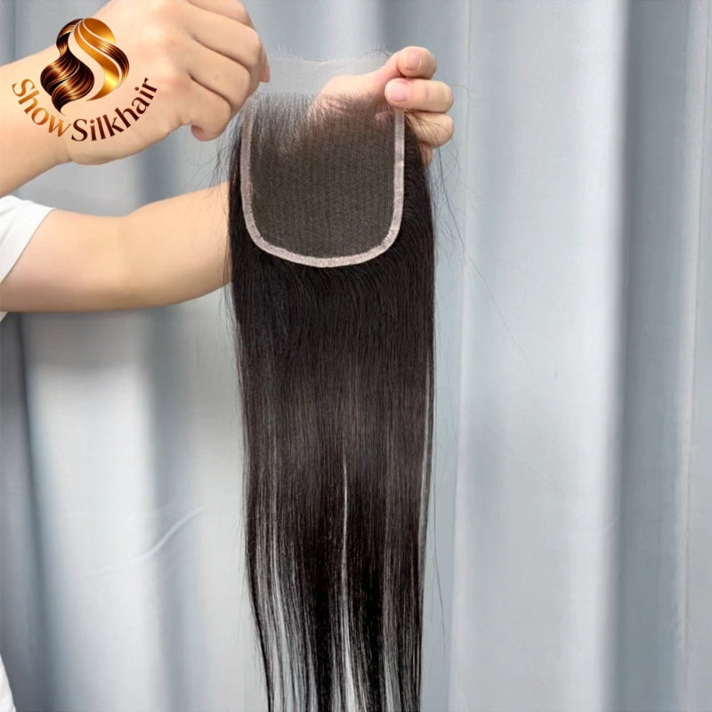 Cambodian Virgin Straight 5*5 hd closure lace